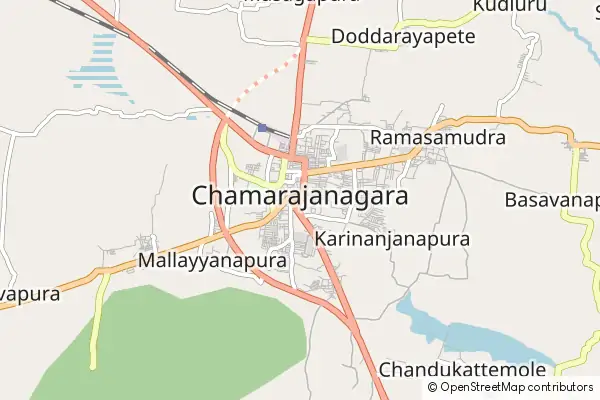 Mapa Chamarajanagar