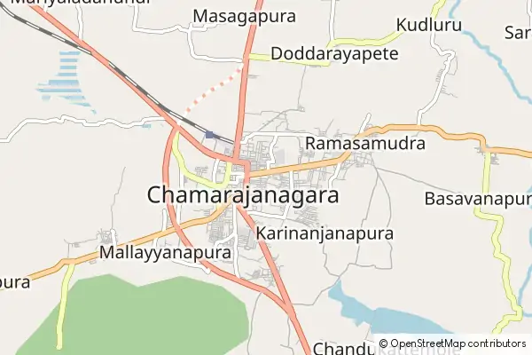 Mapa Chamrajnagar