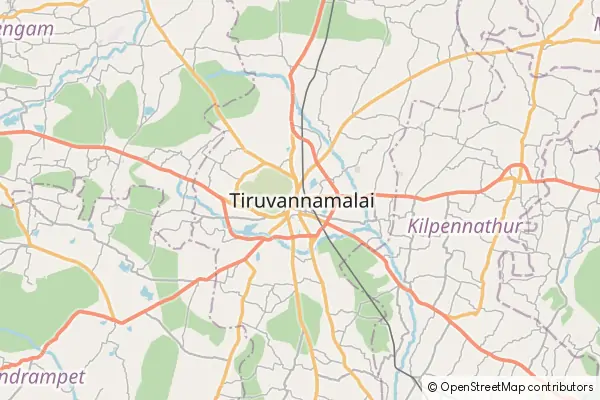 Mapa Tiruvannamalai