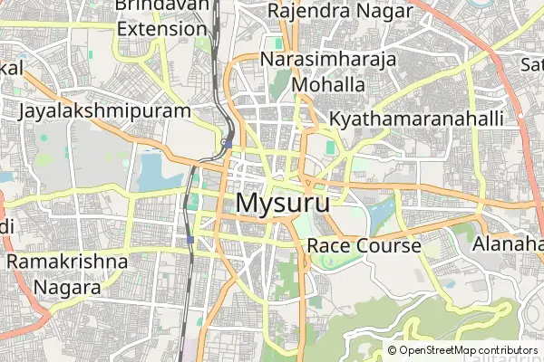 Mapa Mysuru (Mysore)