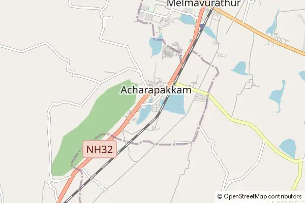 Mapa Acharapākkam