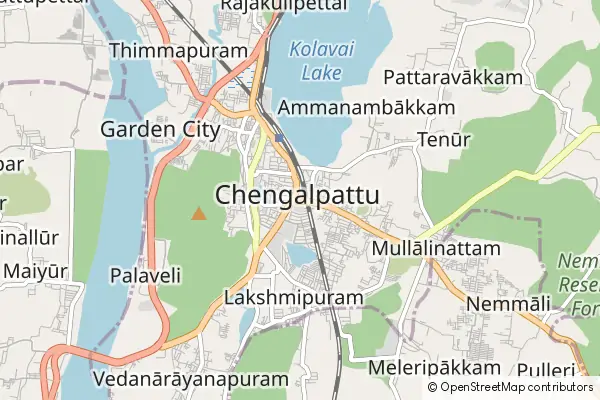 Mapa Chengalpattu