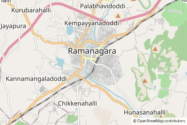 Mapa Ramanagara