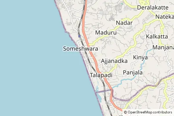 Mapa Someshwar