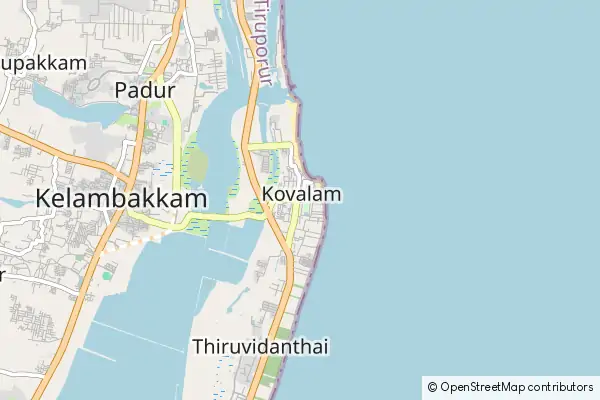 Mapa Kovalam