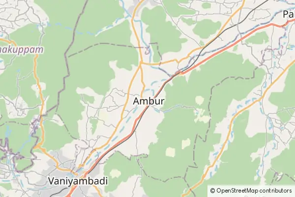 Mapa Ambur