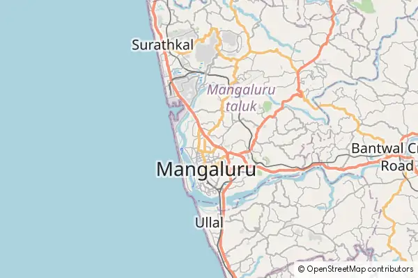 Mapa Mangalore