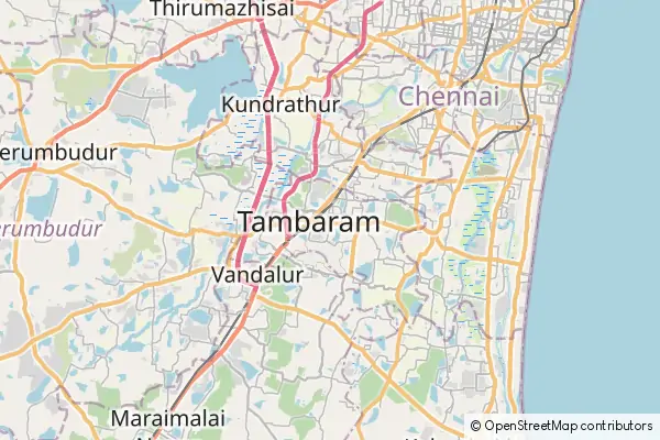 Mapa Tambaram