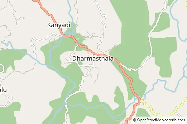 Mapa Dharmasthala