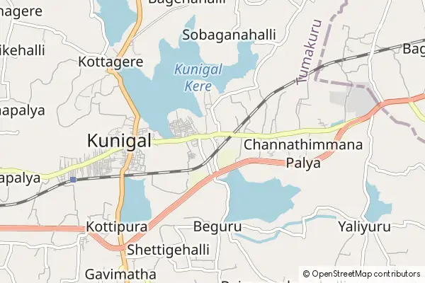 Mapa Kunigal