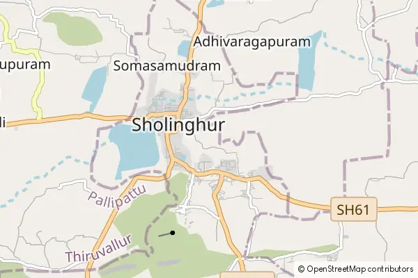 Mapa Sholinghur