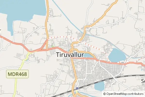 Mapa Tiruvallur