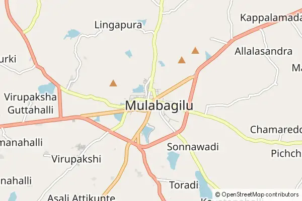 Mapa Mulbāgal