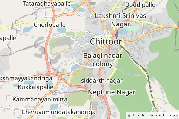 Mapa Chittoor