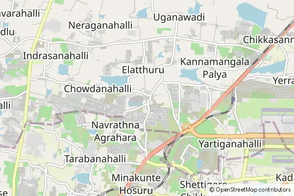 Mapa Sadahalli