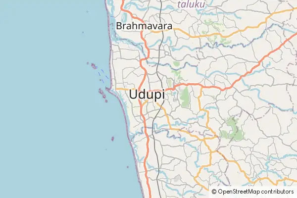 Mapa Udupi