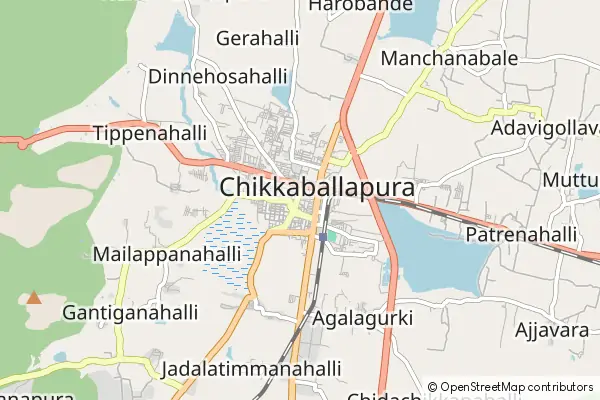 Mapa Chikkaballapur