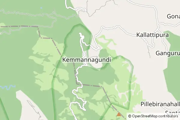 Mapa Kemmannagundi