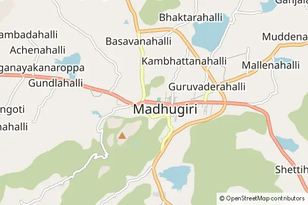 Mapa Madhugiri