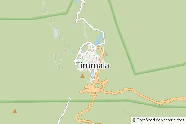 Mapa Tirumala