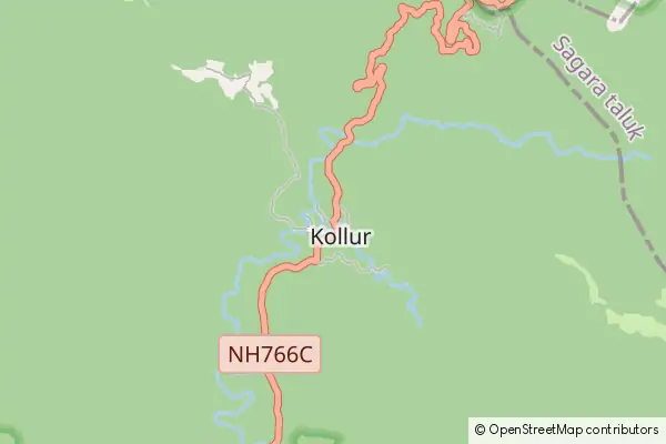 Mapa Kollur