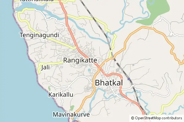 Mapa Bhatkal