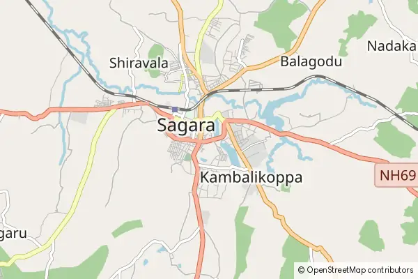 Mapa Sagara