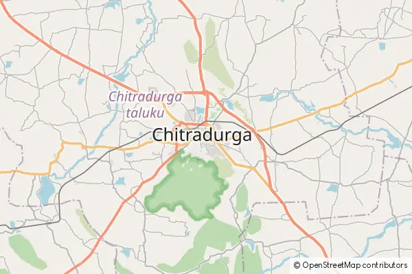 Mapa Chitradurga