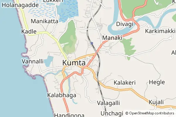 Mapa Kumta