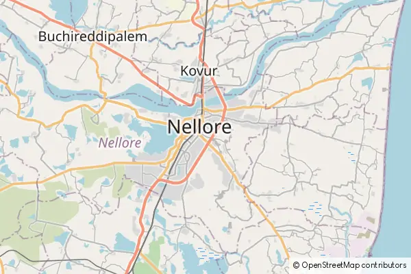 Mapa Nellur