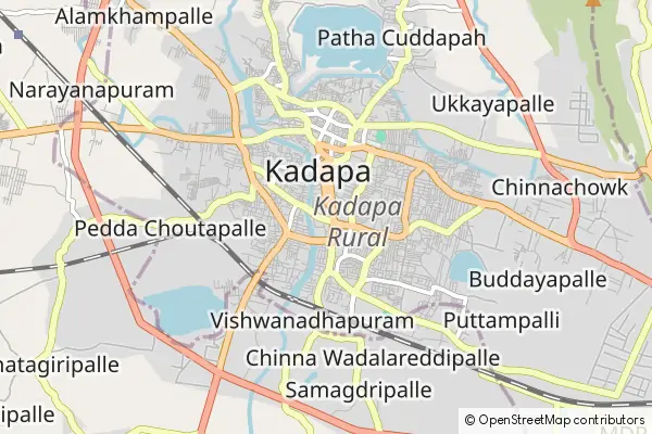 Mapa Kadapa