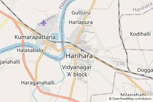 Mapa Harihar