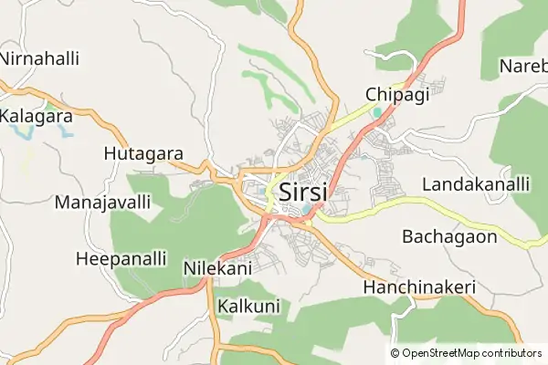 Mapa Sirsi