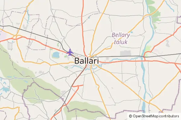 Mapa Ballari