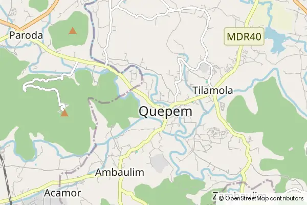 Mapa Quepem