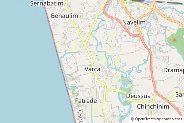 Mapa Varca
