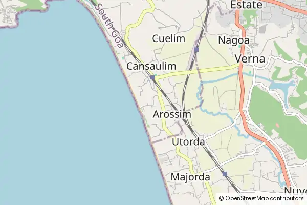 Mapa Cansaulim