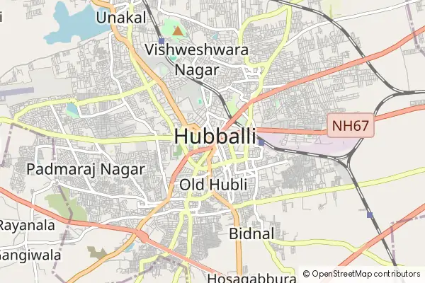 Mapa Hubballi-Dharwad