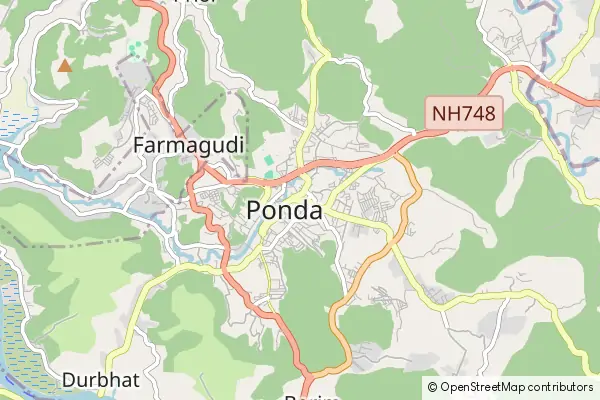 Mapa Ponda