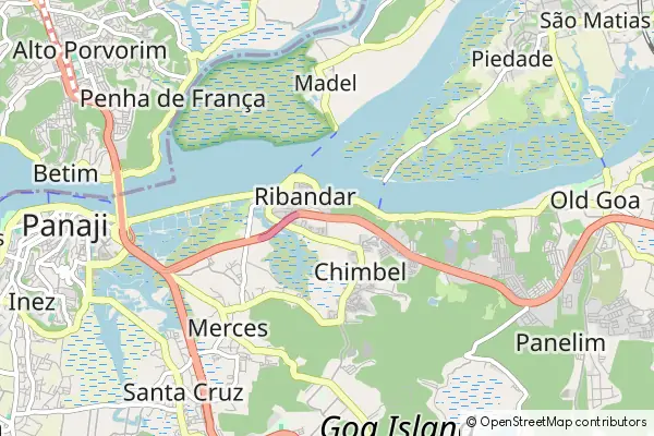 Mapa Ribandar