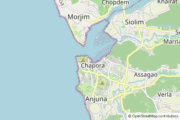 Mapa Chapora