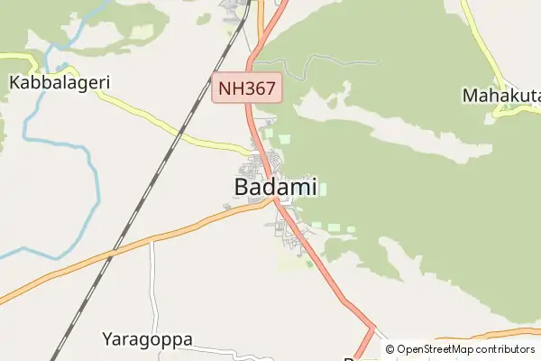 Mapa Badami