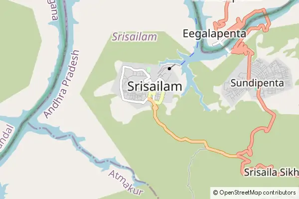 Mapa Srisailam