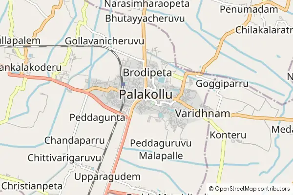 Mapa Pālakollu