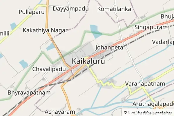 Mapa Kaikaluru