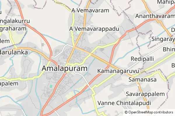 Mapa Amalāpuram