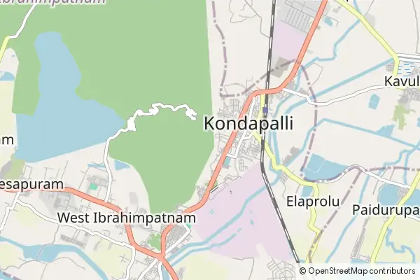 Mapa Kondapalle