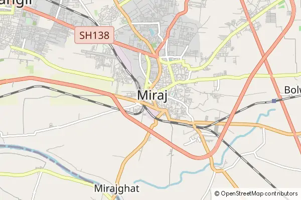 Mapa Miraj