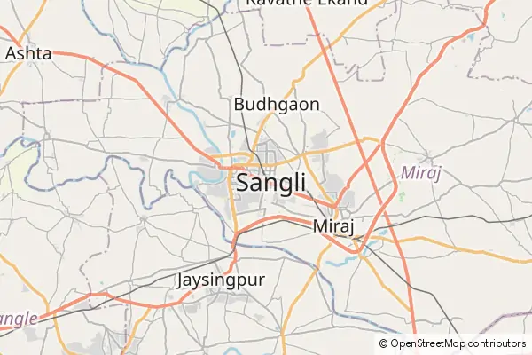 Mapa Sangli