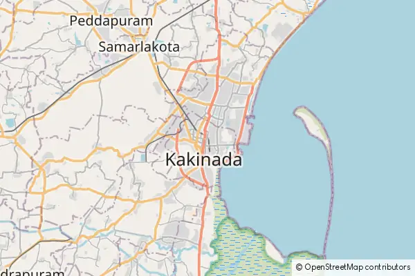 Mapa Kakinada